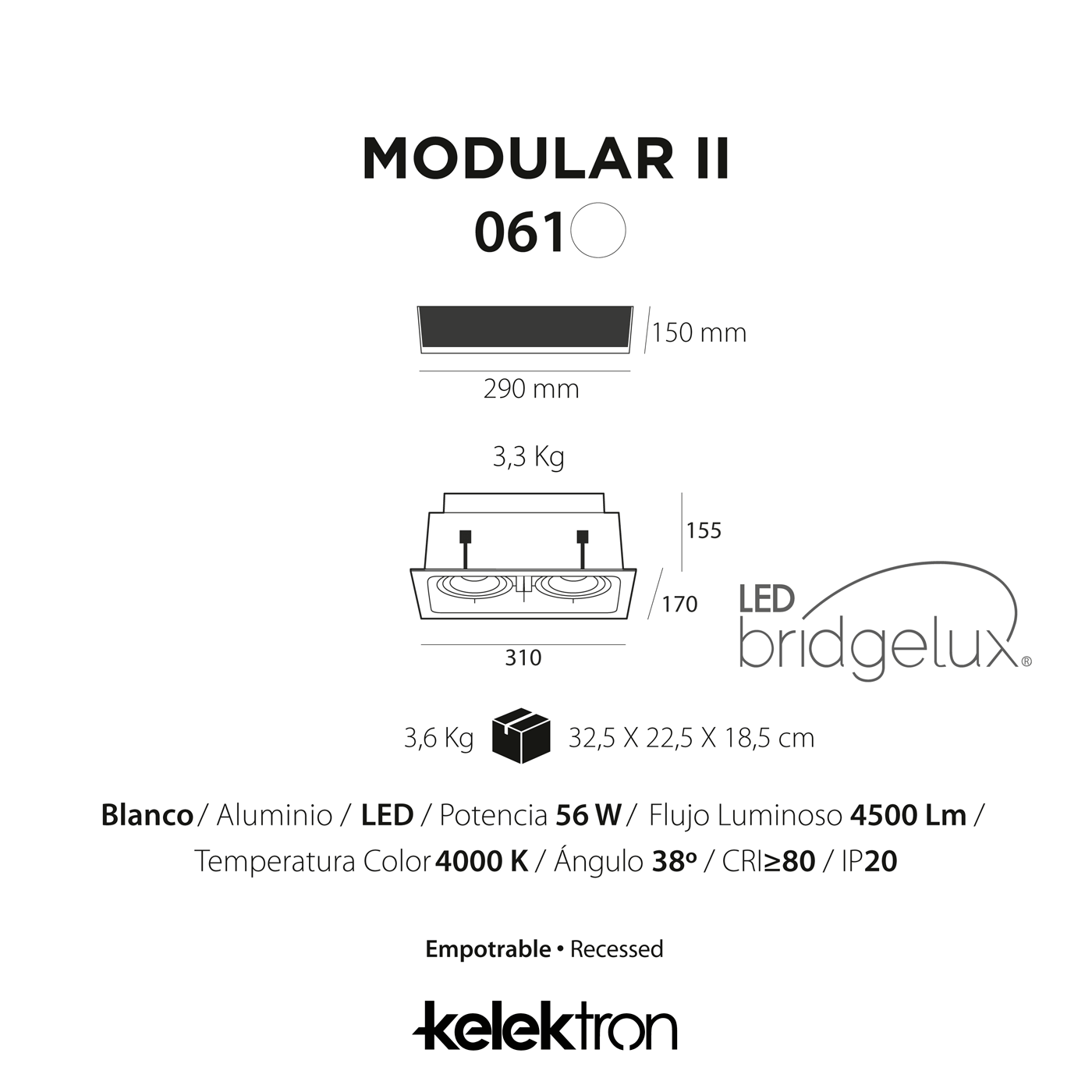 Spot LED Modular II - imagine 5