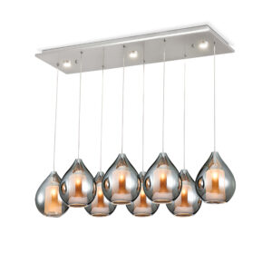 Lustră Suspendată led Drops 8