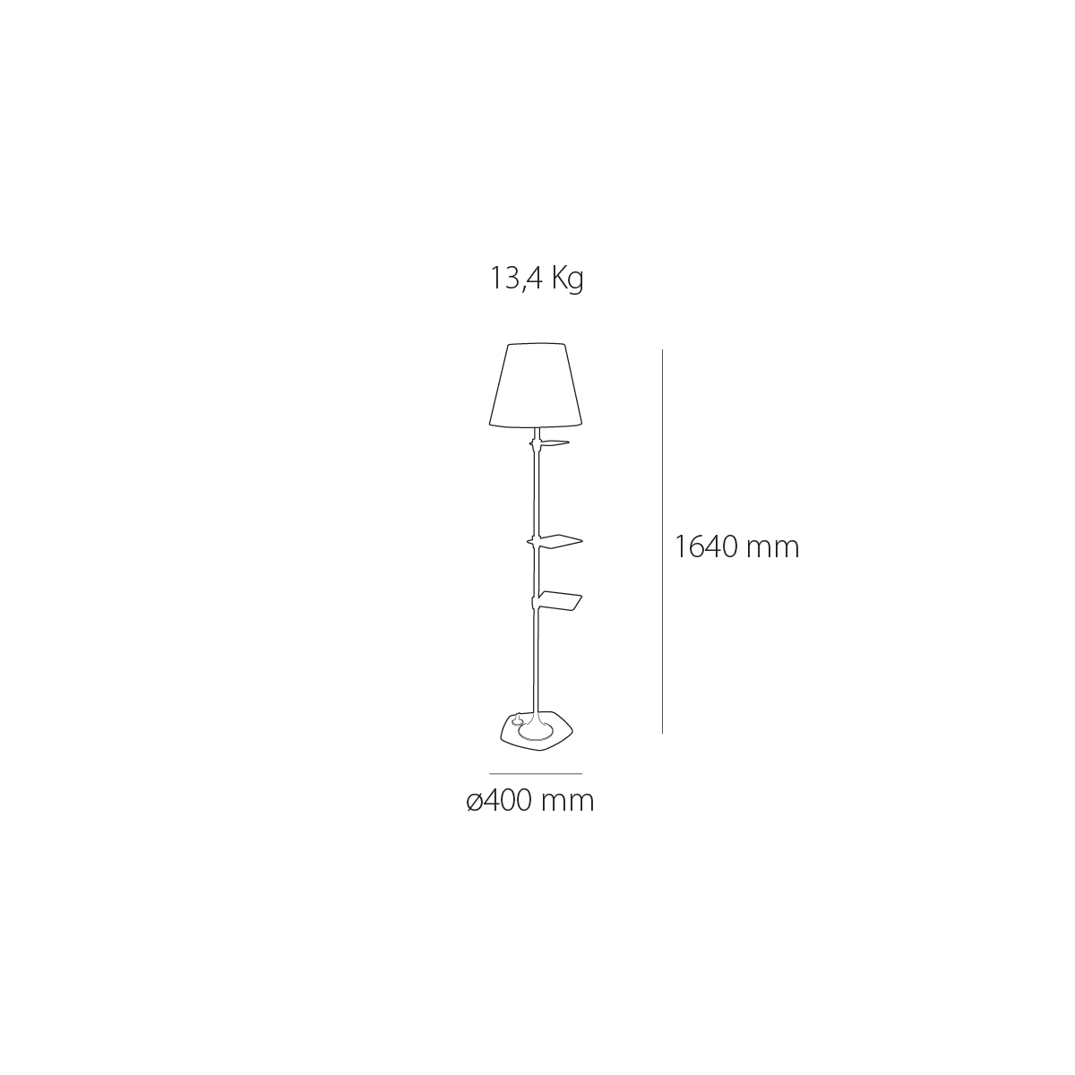 Lampadar Shelf V - imagine 2