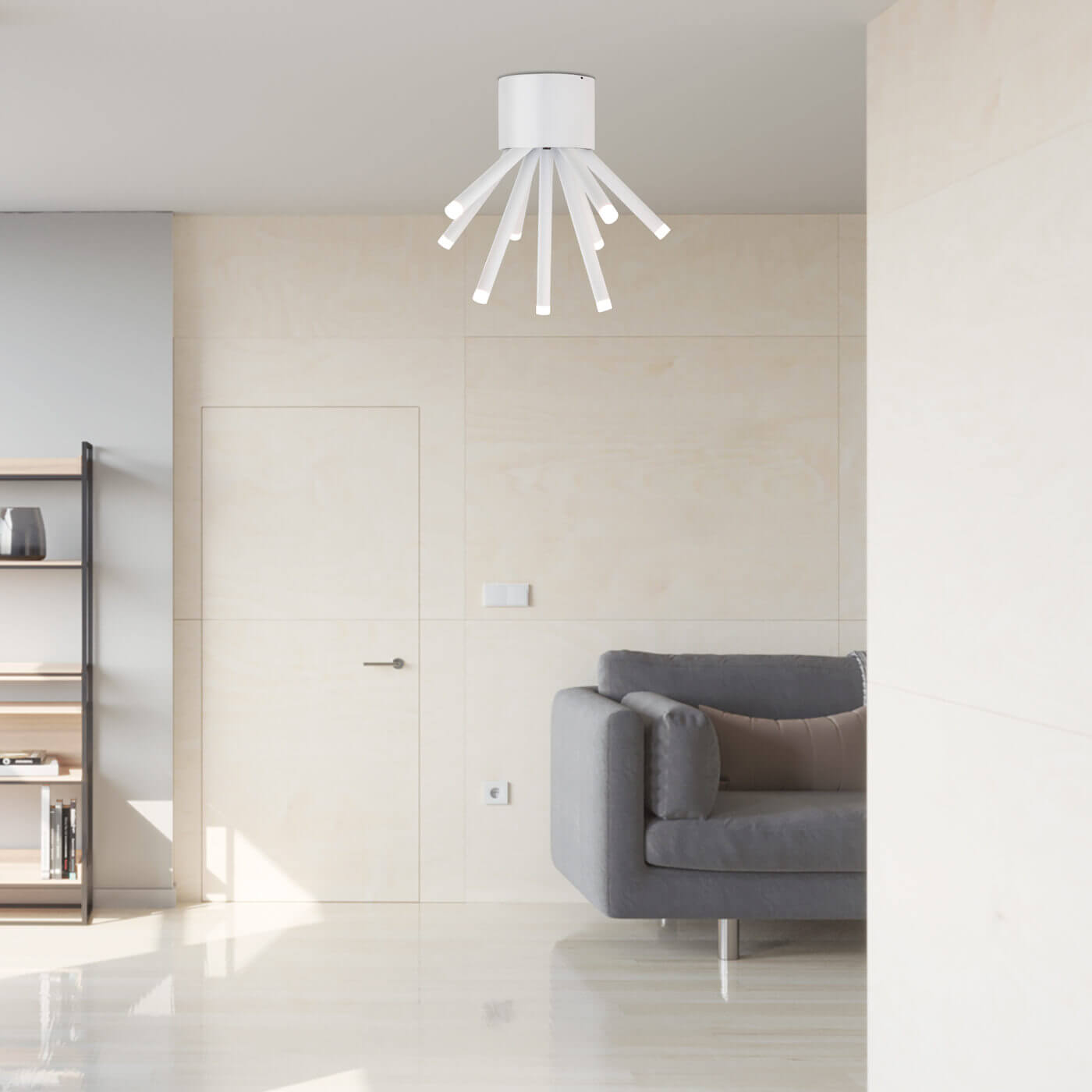 Plafonieră led Bamboo 9B - imagine 3
