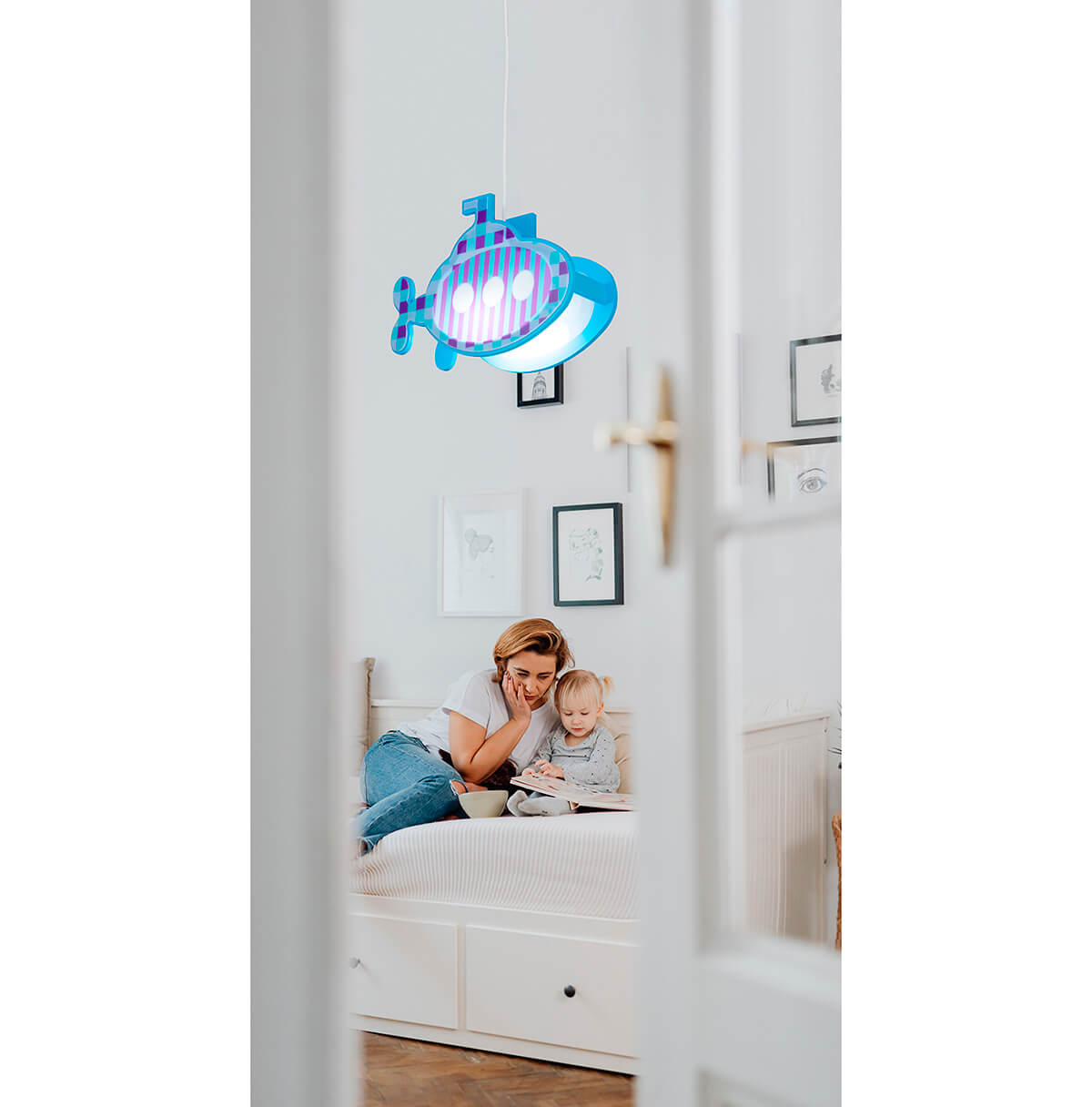 Lustră suspendată copii Nautilus - imagine 2