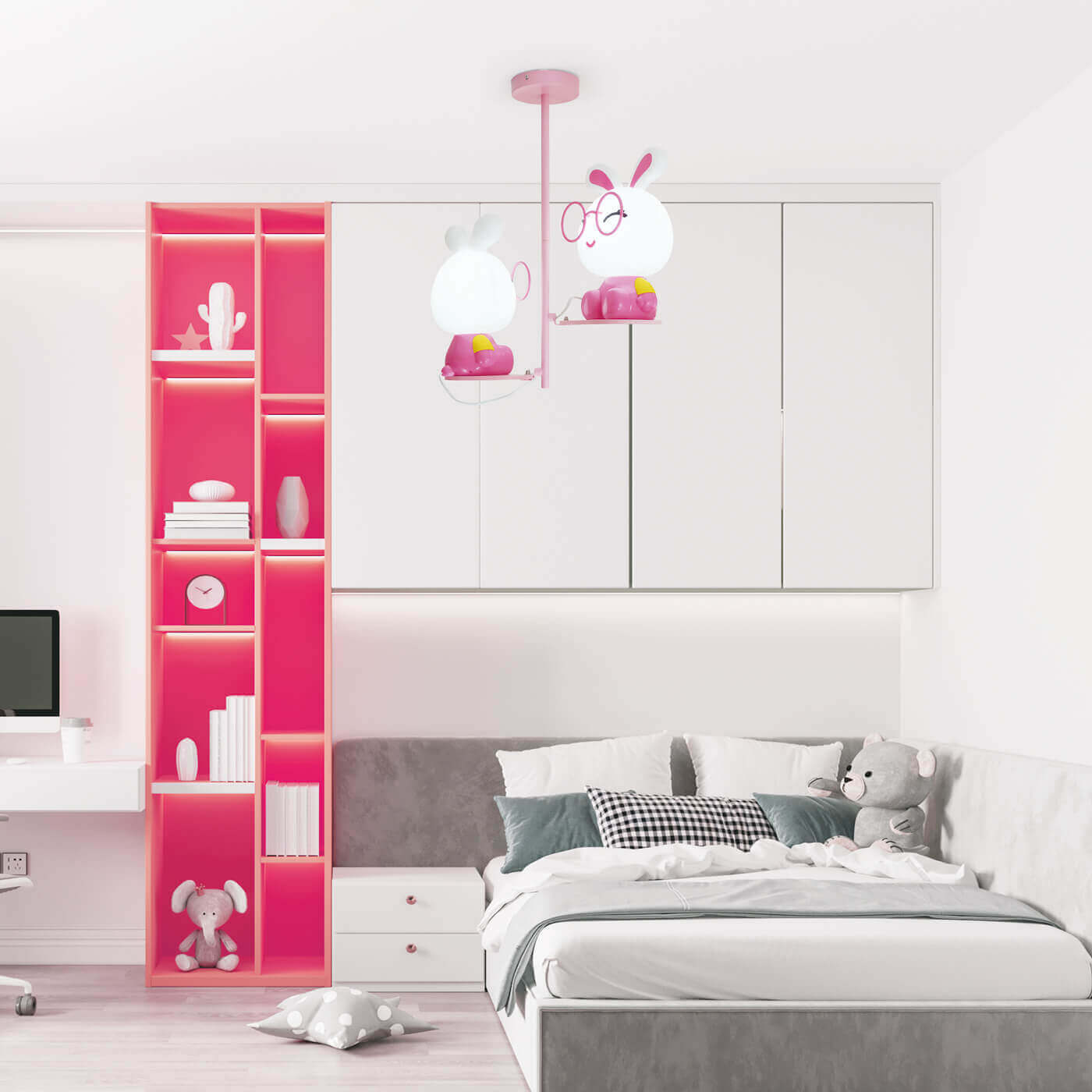 Plafonieră infantil Rabbit - imagine 2