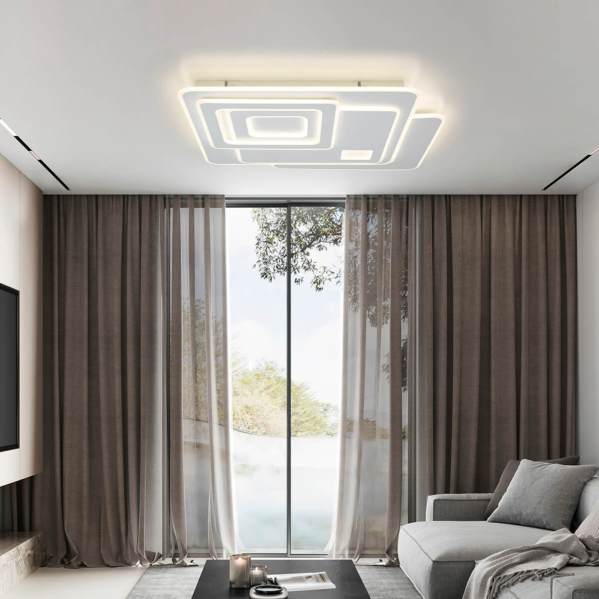 Lustră suspendată led Retro - imagine 3