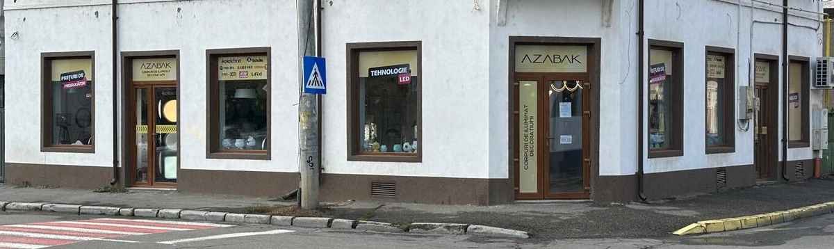 Imagine exterioara a magazinului Azabak