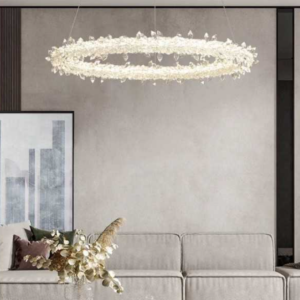 Lustra LED 40CM cu Telecomanda wifi 2.4G cu Lumina/Rece/Calda/Neutra Intensitate Reglabila