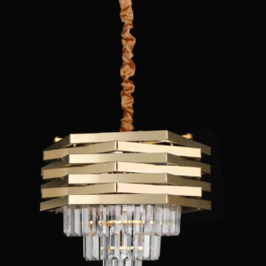 Candelabru baza moderna aurie 4xE14