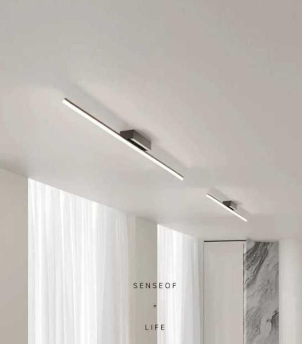 Lustră LED Bar Negru 80CM Cu 3 Functii de Lumină