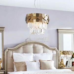 Candelabru Cristal Modern  Golden Mate 12xE14/600