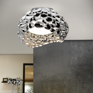 Plafoniera Schuller Narisa, Crom, 5XG9, D.47 cm, 266866