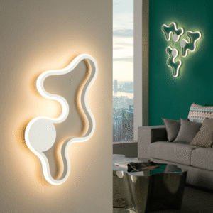 Aplică de Perete LED Premium Albp TWIN din Metal, Design Modern, 723955 - SCHULLER