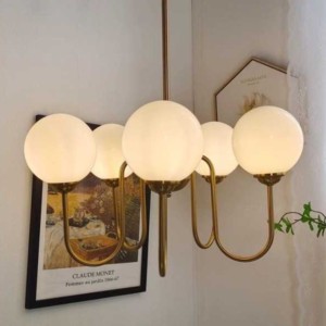 Candelabru Retro Francez Mat 5xE27