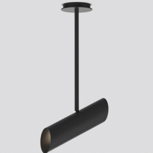 Spot Suspendat Pentru Sina Magnetica, 1xGU10, Negru