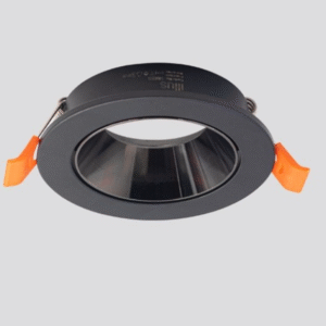 Spot  Incastrat Negru Mat, 1xGU10